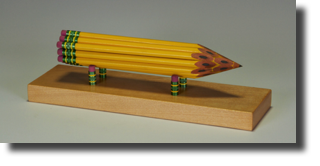 Convergence
Turned Pencils w/ maple base
3 X 9.25 X 3 Inches
2023